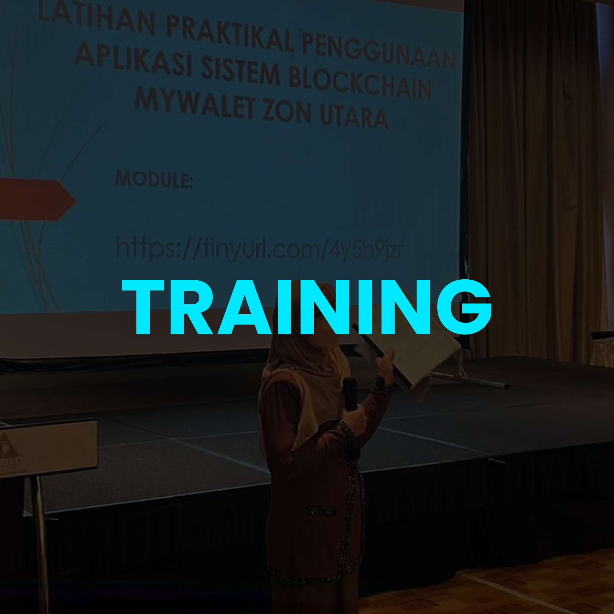 LATIHAN PRAKTIKAL PENGGUNAAN APLIKASI SISTEM BLOCKCHAIN MYWALET ZON UTARA